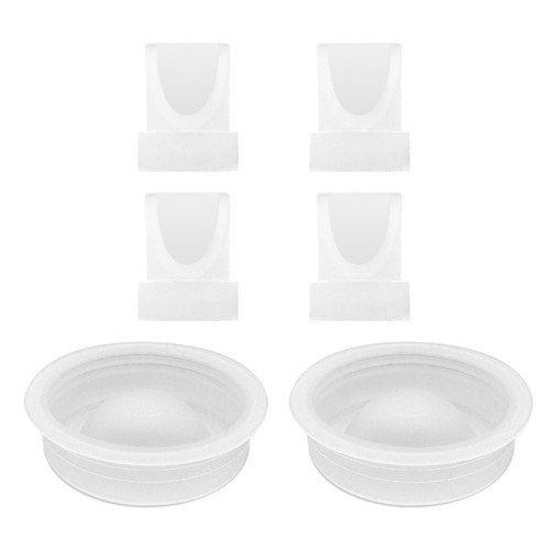 Silicone diaphragm with valves - silicone,