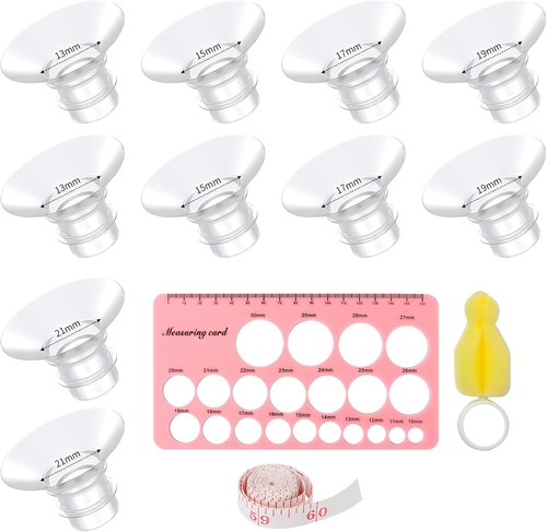 Breast pump flange inserts set - breast,