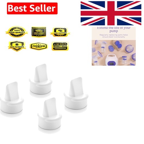 Breast pump valves - pump, white